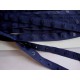 Drukkertjesband Donkerblauw  18mm breed