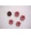 Bloemknoop Bordeaux 15mm. bk301-S2