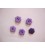 Bloemknoop Paars 12mm. bk305-S2