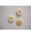 Bloemknoop Creme 20mm. bk315-S2