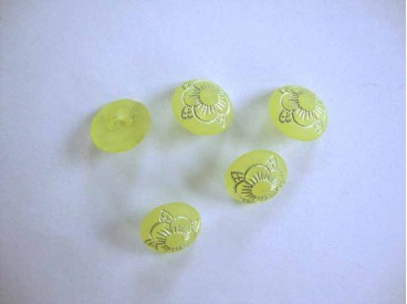 Bloemknoop Geel 12mm. bk404-S3