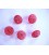 Bloemknoop Rood 15mm. bk407-S3