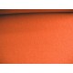 Mooie zware kwaliteit voorgekookte oranje bouclé wolvilt.  Rafelt niet.  100% wol  1.45 mtr.br.  410gr/m2
