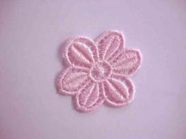 Bloemapplicatie Zachtroze 50E