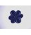Bloemapplicatie Donkerblauw 50E