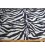 Dierenprint Velboa Zebra Wit 4511-50N