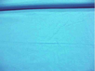 Boerenbont stof 2 kleurig Effen aqua
