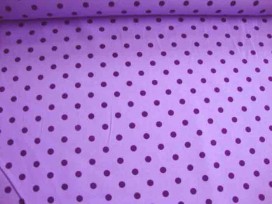 Middelstip katoen Lila/paars 8253