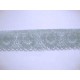 Grijs nylon kant 40mm.