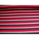 Tricot streep Rood/grijs/zwart Breed 1648-16N