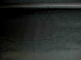 Memory stof effen Zwart