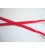 Satijnlint ton sur ton Stip 10mm  Rood