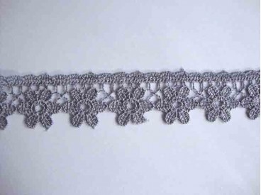 Etskant bloem Groot Grijs