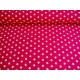 Sterretje katoen Rood/wit   1266-15