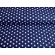 Sterretje katoen Donkerblauw/wit 1266-08