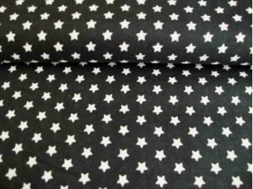 Sterretje katoen Zwart/wit 1266-69N