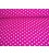 Middelstip katoen Pink/wit 5576-17N