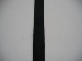 Keperband 15mm zwart