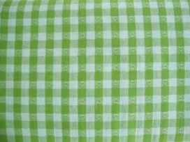 BB ruit 10x10mm. Lime met hartjes 5638-24N