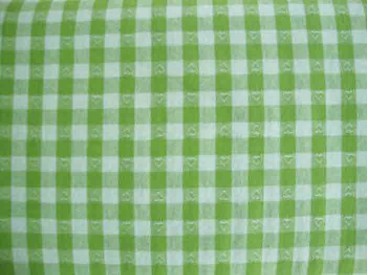 BB ruit 10x10mm. Lime met hartjes 5638-24N