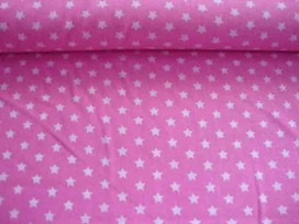 Sterretje katoen Roze/wit 1266-11N