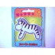 Iron-on Zebra 66