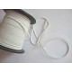 Wit soutache elastiek van 3 mm. breed.