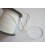 Soutache elastiek Wit