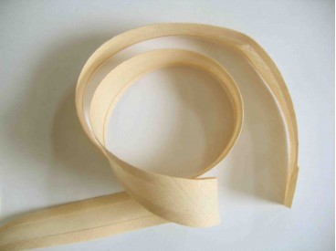Biaisband Zand 3 cm breed