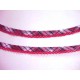 Baisband met rode ruche en schotse ruit 64