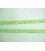 Ripsband Lime met roze-wit-gele vlinders 10mm. 043-661K