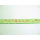 Sierband Fruit Lime met paddestoel 15mm