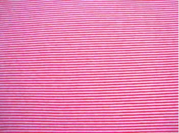 Tricot Streep Oranje/wit Smal 2056-37N