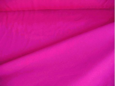 Pink kleurige viscose tricot.  92%visc./8%el  1.60 mtr.br  225 gr/m²