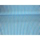 Lengtestreep katoen Aqua/wit 5574-4N