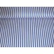 Lengtestreep katoen Blauw/wit 5574-5N