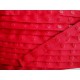 Drukkertjesband Rood  18mm breed