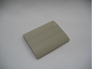 Kleermakerskrijt plat lichtgrijs/wit