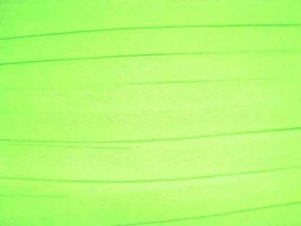 Lichtlime kleurig keperband van 14 mm. breed. 100% polyester