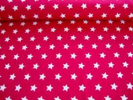 Ster katoen Rood/wit 5571-15N