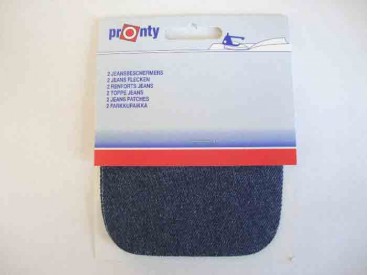 Kniestukken midden jeans 074