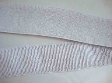 Boordband elastisch Wit