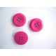 Kunststof knoop 4-gaats Pink 20mm. 475-S6