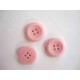 Kunststof knoop 4-gaats Roze 20mm. 478-S6