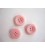 Kunststof knoop 4-gaats Roze 20mm. 478-S6
