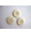 Kunststof knoop 4-gaats Creme 20mm. 493-S6