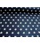 Ster katoen Donkerblauw/wit 5571-08
