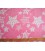 Stermotief katoen Roze/wit 5649-11N