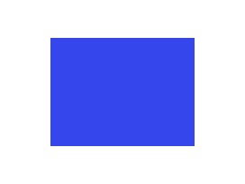 Blokrits deelbaar 65 cm Kobalt  OP is OP