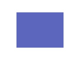 Antiek messingrits deelbaar Kobalt 70 cm.